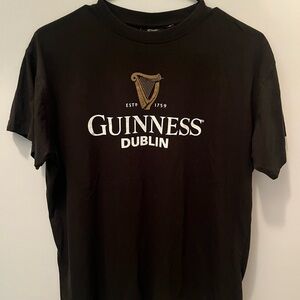 Guinness Black and Gold Short Sleeve Tee